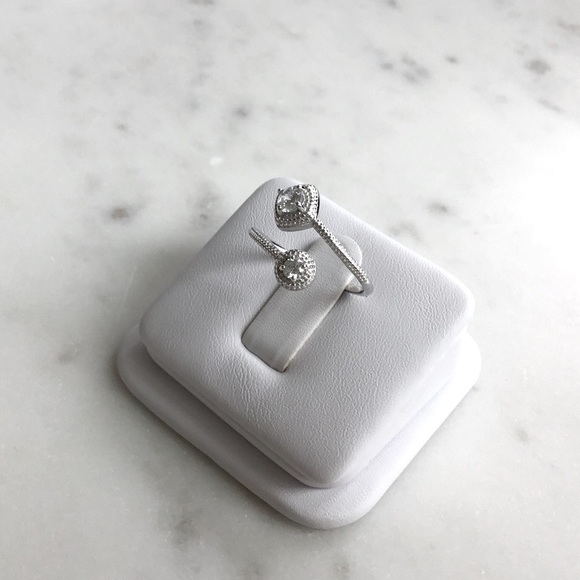 Clearance Sale $20! Sterling Silver Cz Ring - Picture 7 of 16